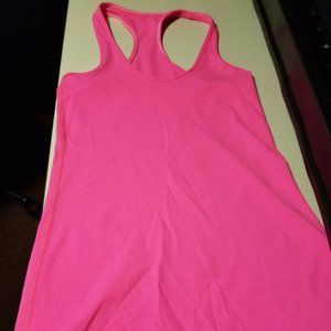 Women's lululemon Hot Pink T Bar Top Size 8